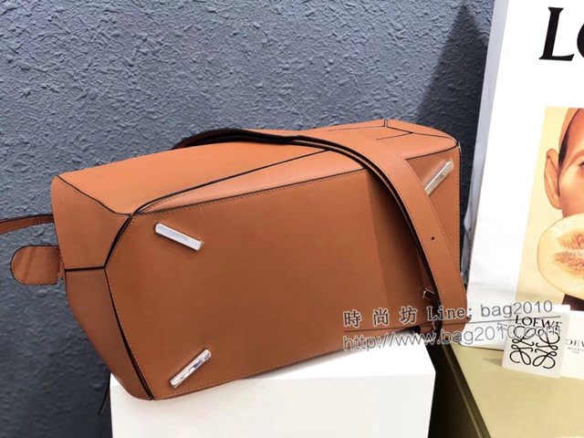 LOEWE包包 羅意威大號Puzzle幾何拼接手提斜挎包 10170  tcl1394